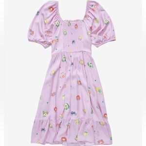 Sanrio Fruits Hello Kitty and Fruits Allover‎ Print Smocked Dress BoxLunch
